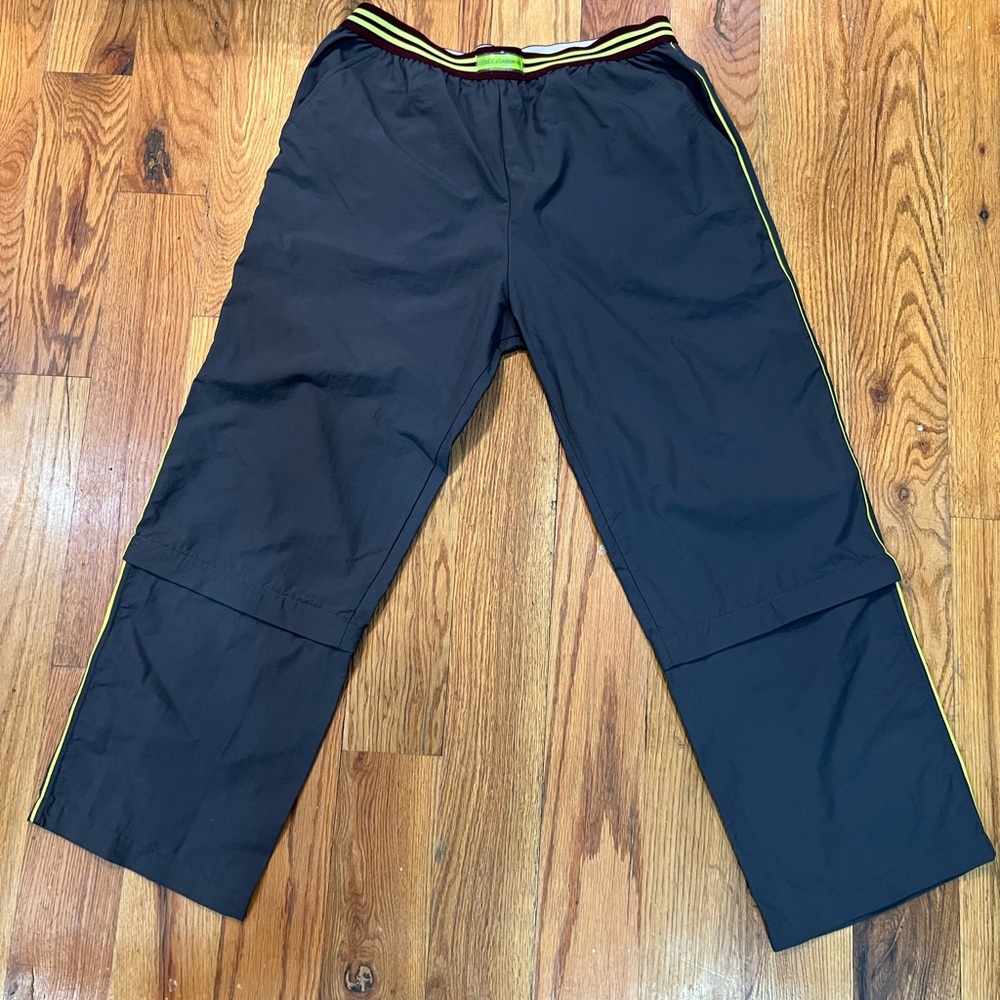 D&G Nylon Zip Away Pants